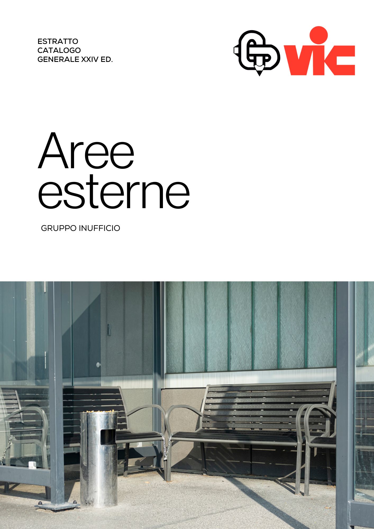 Copertina del catalogo aree esterne