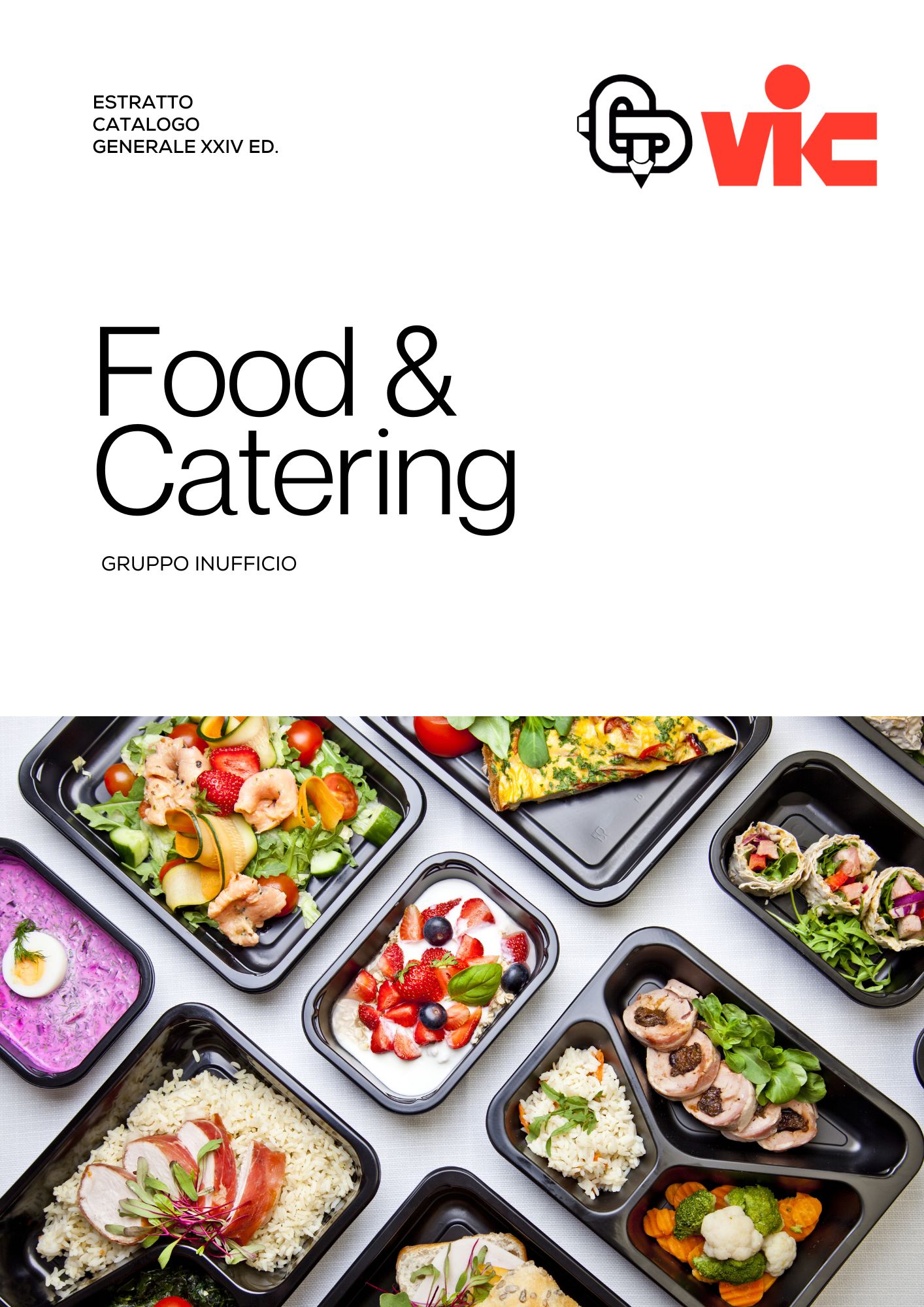 Copertina del catalogo food e catering