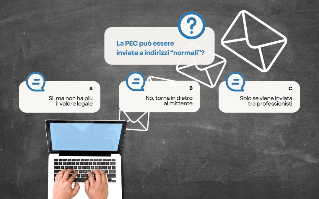 La PEC può essere inviata a indirizzi email “normali”?